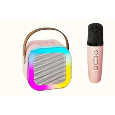 Difuzor wireless cu set de microfon, aparat de karaoke de acasă, aparat portabil